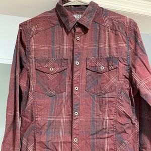 Men’s small tailored fit BKE button down shirt